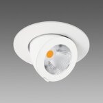 Spot led encastrable et orientable disano luthor medium 26w 3000k angle faisceau 34� blanc - 2208891000 ...