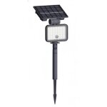 Spot led ext�rieur �tanche � piquer ip65 solaire 8w 1150lm 144lm