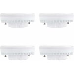 [jamais utilis�] spot led gx53 9w blanc chaud 3000k, 900lm, ac 230v, equivalent cfl gx53 15 - 18w, 120� ...