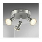 Spot led, plafonnier, lampe de salle de bain, lampe de salle de bain, ip44, spot orientable et inclinable, ...