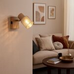 Spot mural applique chambre lampe lampe de lecture couleur caf mobile h 12cm