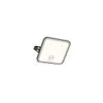 Spot mural extérieur, éclairage de façade, noir, led, capteur, batterie, télécommande, l 20 cm Spot mural extérieur, éclairage de façade, noir, led, capteur, batterie, télécommande, l 20 cm