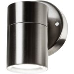 Spot mural led rond v - tac gu10 (max. 35 w) couleur m�tallis�e ip44