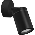 Spot mural et plafonnier tenor gu10 1c noir