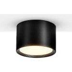 Spot plafond led noir blanc chaud 3000k 12w luminaire plafonnier salon salle � manger cuisine couloir ...