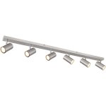 Spot - robby - nickel - mtal - spot en saillie - gu10 - - globo