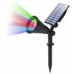 Spots solaires d'exterieur, 4 led a changement de couleur, eclairage de securite paysager etanche 2 en ...