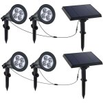 2 spots solaires connect�s family spiky 100lm