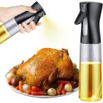 Spray de cuisine huile cuisine 300 ml, vaporisateur d'huile de cuisson pour friteuse sans huile, air ...