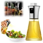 Spray huile cuisine, 200ml acier inoxydable pulverisateur huile cuisine