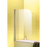 Breuer - square 5 ecran baignoire 1 volet dimension paroi de douche: 80 cm Breuer - square 5 ecran baignoire 1 volet dimension paroi de douche: 80 cm