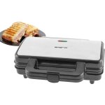 St - 109562 appareil � croque - monsieur acier inoxydable, noir - emerio