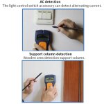 St79 ? d�tecteur de c�bles, d�tecteur de profondeur de fils muraux, d�tecteur de m�taux num�rique, scanner ...