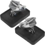 Stabilisateur d'�chelle 2 pi�ces prot�ge - pieds en caoutchouc �pais antid�rapant pour �chelle t�lescopique ...
