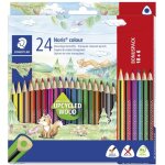 Staedtler crayon de couleur noris triangulaire 187 c18p1 1 set