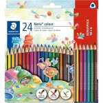 Staedtler crayon de couleur noris triangulaire 187 c18p1 1 set a101172