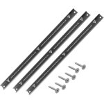 Barre magntique mwz - 18 st set de 3 pices 18' 45 cm barre d'outils rail magntique - stahlwerk