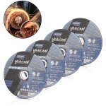Norton disque  trononner, jeu de 4 lames de scie 180 x 1, 6 x 22, 23 mm pour scies  mtaux