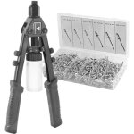 Stahlwerk jeu de pinces  rivets pince  rivets  levier pince  rivets pop + 500 rivets