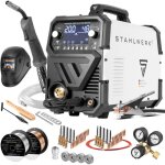 Poste de soudage mig mag 200 spot puls pro digital quipement complet 200 a - stahlwerk