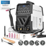 Stahlwerk poste � souder acdc tig 200 puls st 200 a tig mma alu