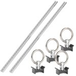 Rail d'arrimage 50 cm rail airlin rail de fixation en aluminium - stahlwerk Rail d'arrimage 50 cm rail airlin rail de fixation en aluminium - stahlwerk