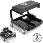 Stahlwerk tabouret d'atelier mobile 118 kg si�ge d'atelier � roulettes