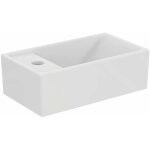 Ideal standard - tempo - lave - mains 37x21 cm, sans trop - plein, 1 trou de robinetterie � gauche, blanc ...