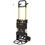 Stanley 176586 - diable 2 en 1 acier professionnel - charge max 137 kg - structure 100% acier