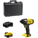 Stanley - visseuse � chocs fatmax sfmcf800m1k (1 x 4, 0 ah chargeur coffret)