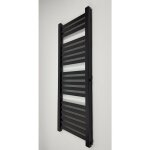 Stano. - radiateur sche - serviettes eau chaude design beryl 115 x 44 cm noir mat