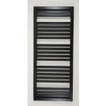 Stano. - radiateur sche - serviettes eau chaude design klea 128 x 54 cm noir mat