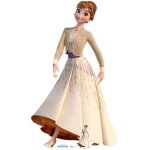 Star cutouts - figurine en carton disney la reine des neiges 2 anna robe cr�me hauteur 164 cm