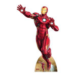 Star cutouts - figurine en carton marvel comics iron man au d�collage h 200 cm