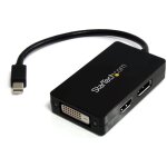Startech - adaptateur audio / vidéo mini - displayport vers displayport + dvi + hdmi Startech - adaptateur audio / vidéo mini - displayport vers displayport + dvi + hdmi