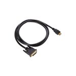 Com cable hdmi to dvi - d converter adapter de 1. 8m - male to male - converter de video - black - startech ...