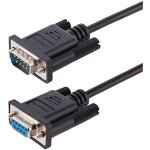 Startech. com c�ble s�rie rs232 null modem de 3m - cordon db9 m�le femelle - c�ble s�rie crois� avec ...