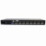 Startech - commutateur usb vga kvm 8 ports à montage sur rack avec audio Startech - commutateur usb vga kvm 8 ports à montage sur rack avec audio