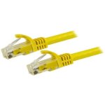 Startech. com cordon de raccordement utp cat6 (1, 5 m) sans crochet - c�ble patch rj45 - jaune