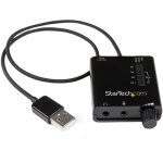 Startech. com icusbaudio2d carte sons 5. 1 canaux