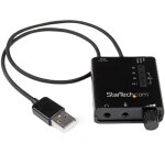 Startech. com icusbaudio2d carte sons 5. 1 canaux