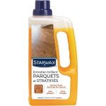 Entretien brillant pour parquets et sols stratifiés 1l starwax Entretien brillant pour parquets et sols stratifiés 1l starwax
