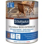 Saturateur application facile pour terrasses et bois ext�rieurs teck 1l starwax