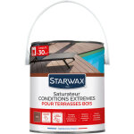 Starwax - saturateur haute protection pour terrasses et bois extrieurs teck 2, 5l