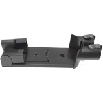 Station d'accueil murale pour aspirateur avec support de chargeur et cintre