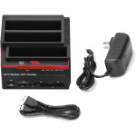 Station de clonage usb 3. 0 pour hdd / ssd 2. 5 / 3. 5 pouces - double baie, alimentation 100 - 240v ...