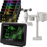 M - e - station mto pro avec cran en 256 couleurs 5 - en - 1 noir - hygromtrie, prcipitations, vitesse ...