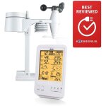 Station meteo professionnelle avec capteur sans fil blanc