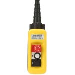 Station de commande pendante pour grue avec interrupteur poussoir et arr�t d'urgence