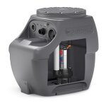 Station de relevage rservoir 250lt eaux use avec pompe vortex mono 1, 1kw pedrollo sar 250 - vxm15 ...